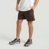 Made To Fade Shorts in Washed Cocoa Bean