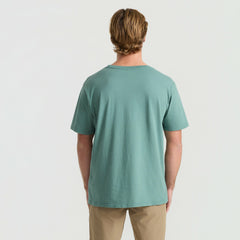 Made To Fade Short Sleeve Tee in Washed Slate Green