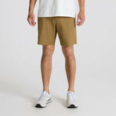 Layover Pro Traveler Shorts in Dark Khaki