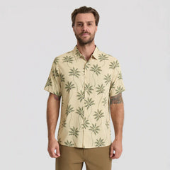 Bless Up Breathable Stretch Shirt in Fossil Print