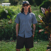 Bless Up Breathable Stretch Shirt in Neptune