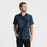 Bless Up Breathable Stretch Shirt in Dark Navy