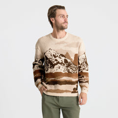 Tierra del Sur Sweater in Khaki