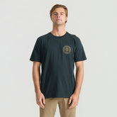 Division Premium Tee in Washed Black