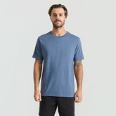 Safecamp Embroidery Premium Tee in Neptune
