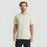 Safecamp Embroidery Premium Tee in Fossil
