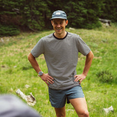 Borrego Short Sleeve Active Tee in Stripe