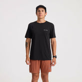 Mathis Active Short Sleeve Tee in Black