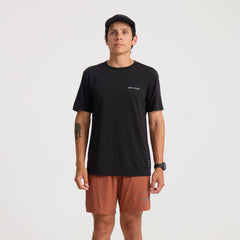 Mathis Active Short Sleeve Tee in Black