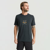 Yin Yang Forage Premium Tee in Washed Black