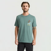 Enjoy Premium Tee in Slate Green
