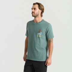 Enjoy Premium Tee in Slate Green