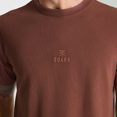 Safecamp Embroidery Premium Tee in Red Clay