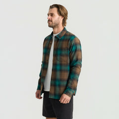 Crossroads Organic Cotton Flannel in Mushroom