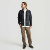 Nordsman Flannel in Black Heather