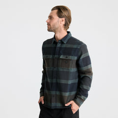 Nordsman Flannel in Deep Navy