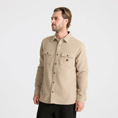 Nordsman Flannel in Fossil