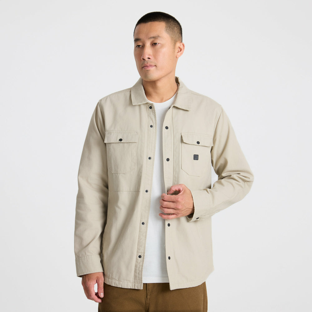 Hebrides Unlined Jacket in Fossil