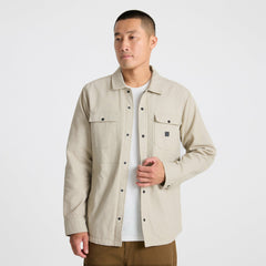 Hebrides Unlined Jacket in Fossil