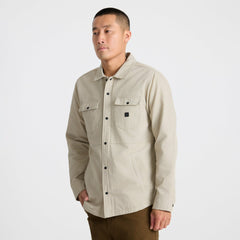 Hebrides Unlined Jacket in Fossil