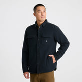 Backwoods Overshirt Jacket in Black