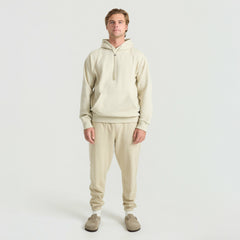 Bolo Fleece Hoodie in Fossil