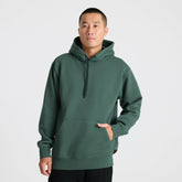 Bolo Fleece Hoodie in Slate Green