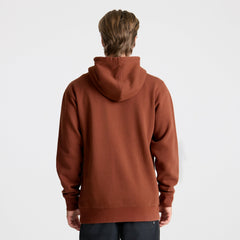 Bolo Fleece Hoodie in Red Clay