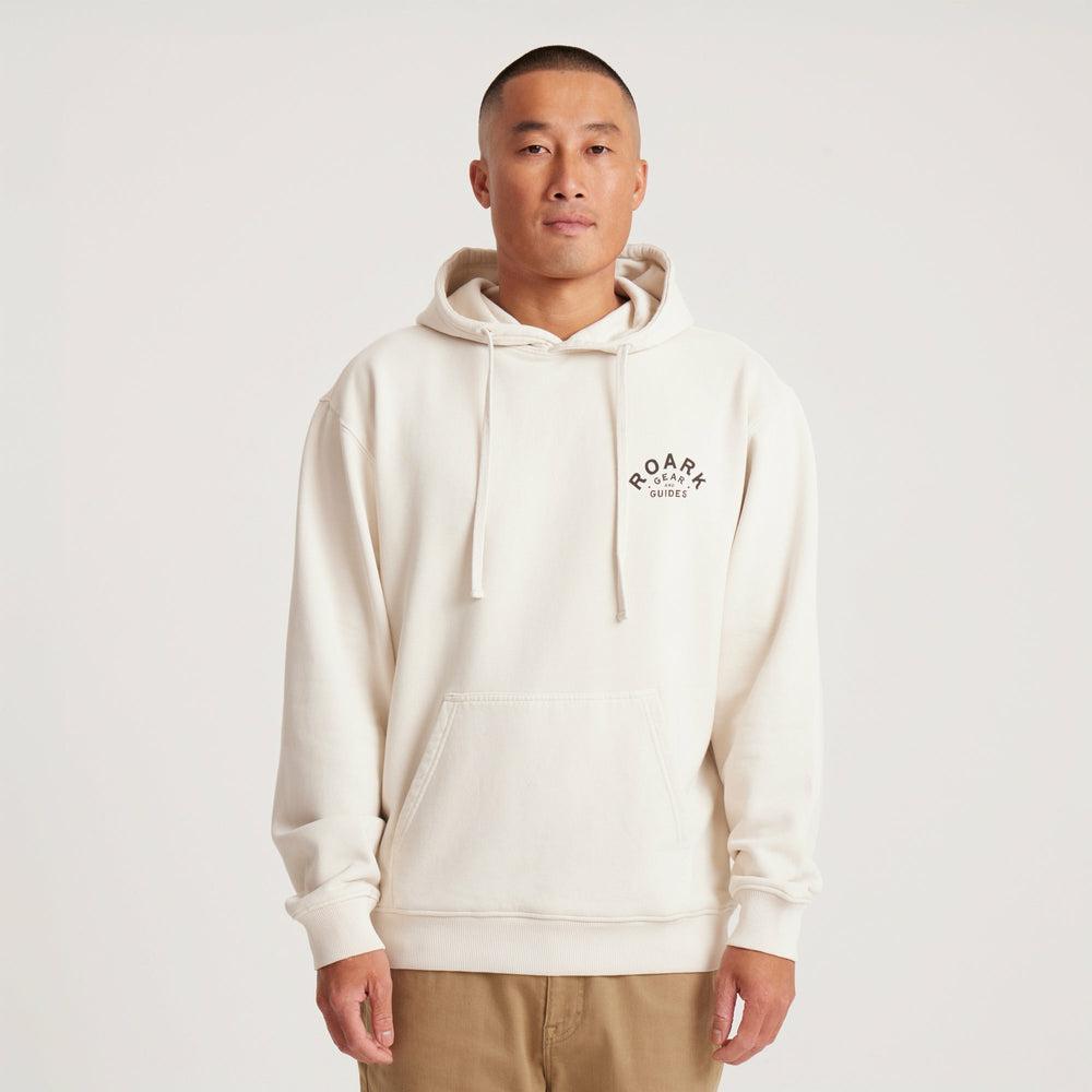 Gear And Guides Hoodie in Bone