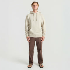 Safe Camp Embroidery Fleece in Fossil