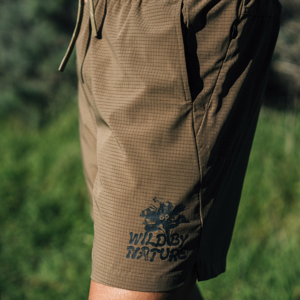 Bommer 7" Shorts in Mushroom
