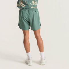 Baja 5" Shorts in Slate Green