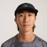 Alta Elite Run Hat Strapback Hat in Black