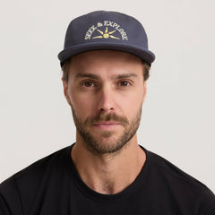 Venture Snapback Hat in Navy