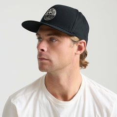 Fear The Sea Snapback Hat in Black