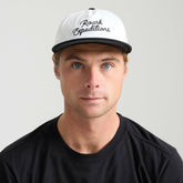 Venture Expeditions Snapback Hat in White