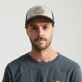Foam Trucker Global Snapback Hat in Military