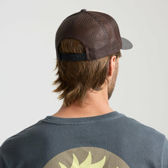 Foam Trucker Global Snapback Hat in Military