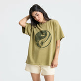 Balance Oversized Premium Tee in Dusty Olive