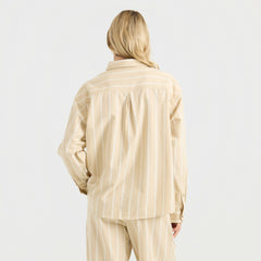 Costa Button Up Shirt in Sand