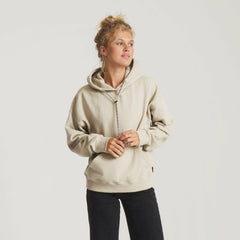 Bolo Fleece Hoodie in Fossil