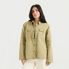 Hebrides Unlined Jacket in Dusty Olive