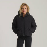 Hokkaido Puffer Jacket in Black