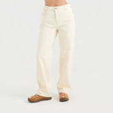 HWY 1 Denim Pant in Bone