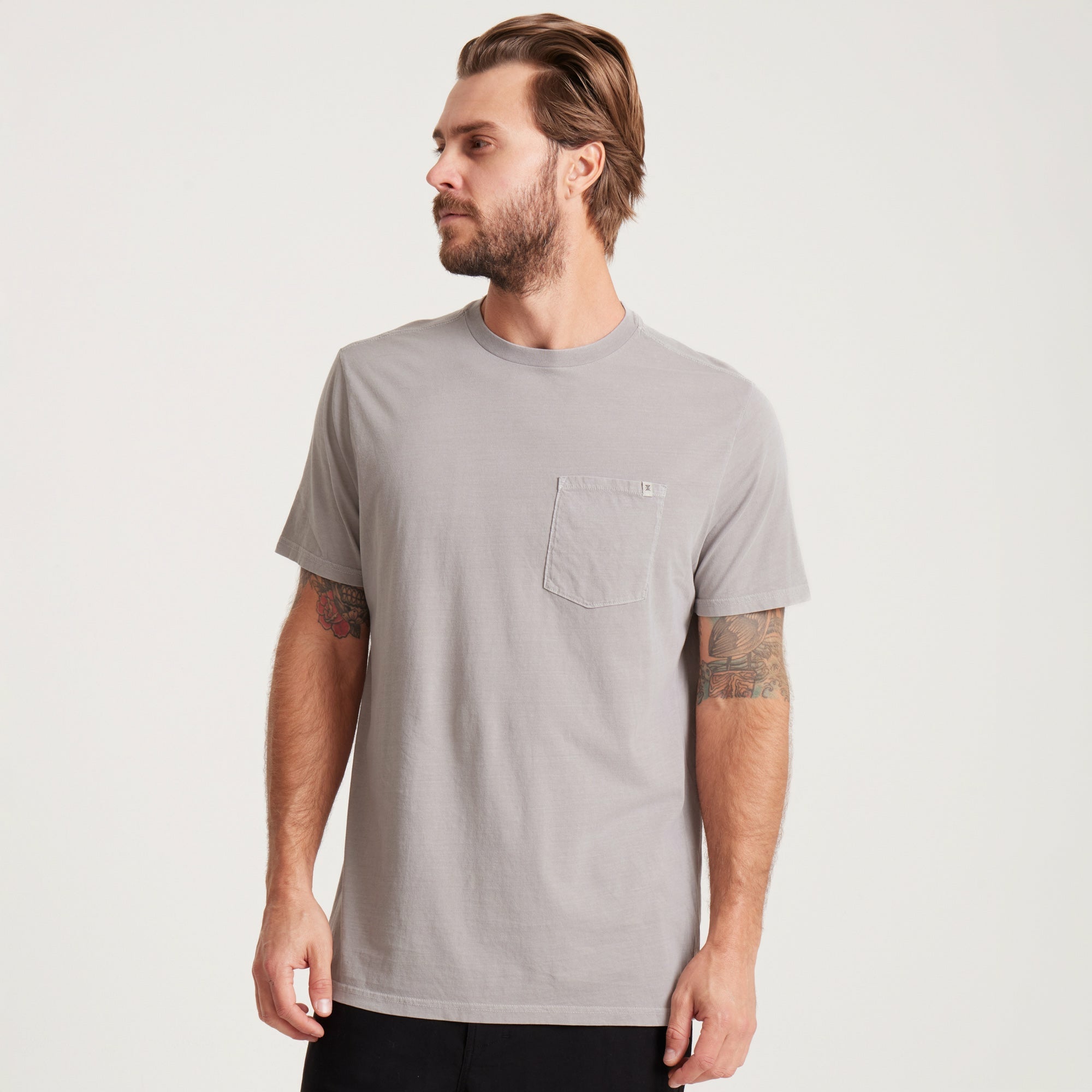 Made To Fade Short Sleeve Tee in Washed Grey