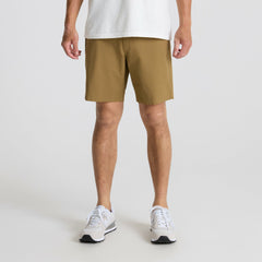Layover Pro Traveler Shorts in Dark Khaki
