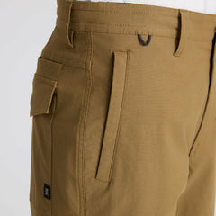 Layover Pro Traveler Shorts in Dark Khaki