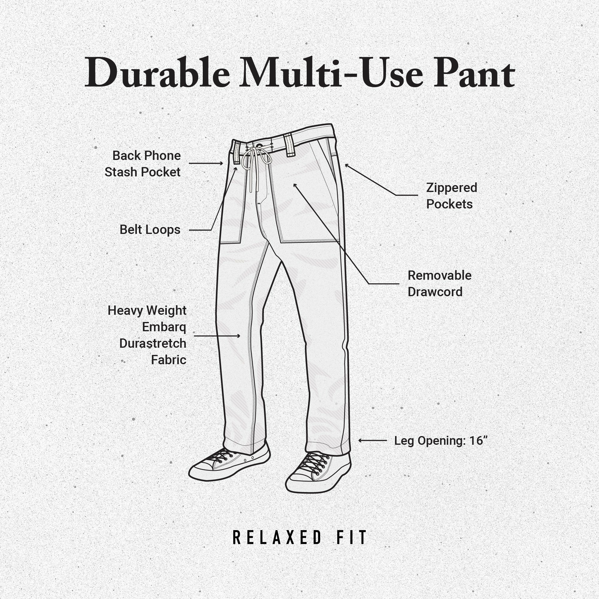 Layover Utility Pants - Orion