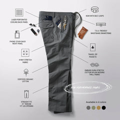 Layover Pro Traveler Pants in Dark Khaki