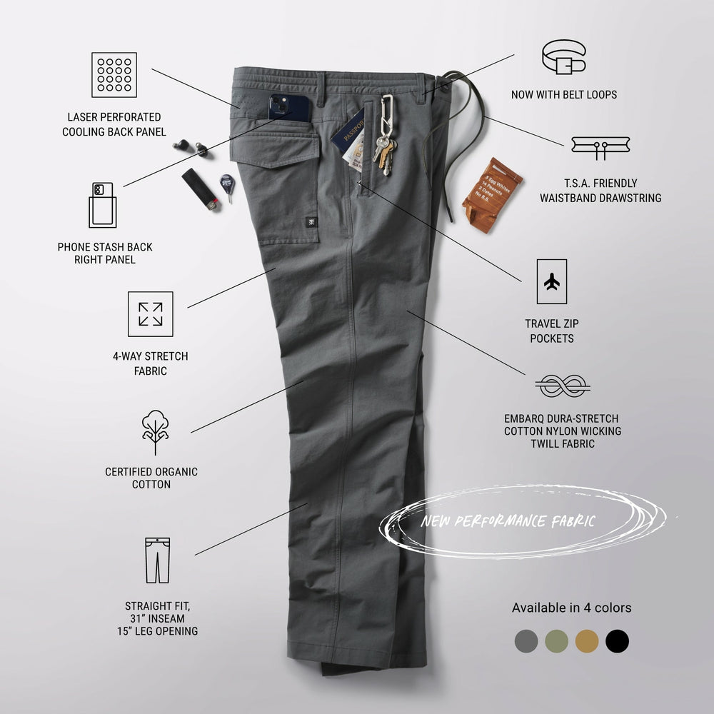 Layover Pro Traveler Pants in Military